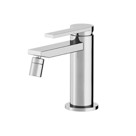 Rubinetto miscelatore bagno bidet con piletta di scarico, cromo,Gattoni art.8050