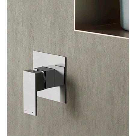 Rubinetto miscelatore monoforo bagno doccia incasso FARO, colore cromo