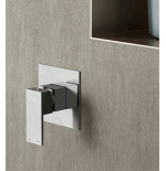 Rubinetto miscelatore monoforo bagno doccia incasso FARO, colore cromo