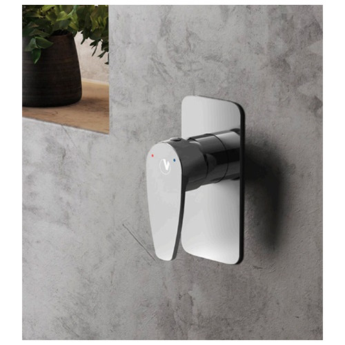 Rubinetto miscelatore monoforo bagno doccia incasso OCEAN ,cromo