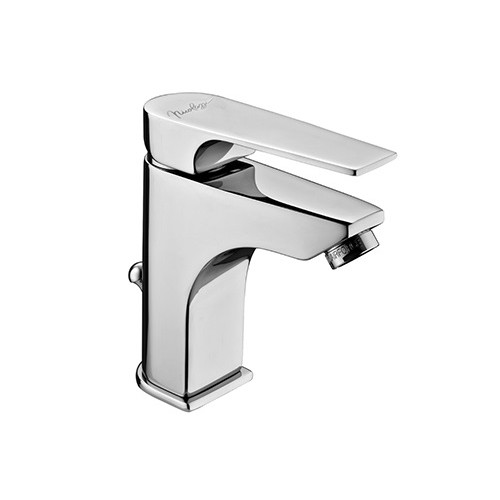 Monocomando per lavabo con scarico automatico, cartuccia, senza Piombo e Nichel