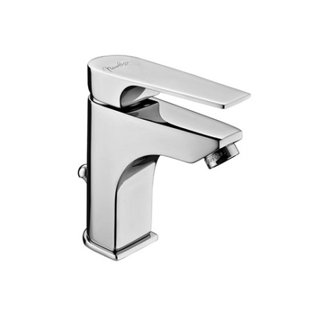Monocomando per lavabo con scarico automatico, cartuccia, senza Piombo e Nichel