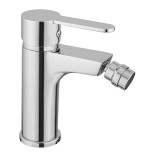 Rubinetto miscelatore monoforo bagno bidet, mod. IBIS, con piletta, cromo