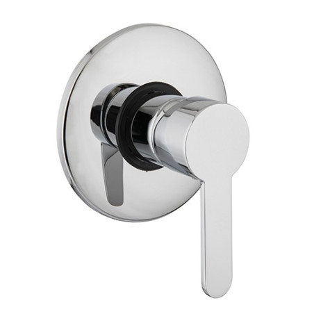 Rubinetto miscelatore monoforo bagno doccia incasso, mod. IBIS, cromo
