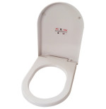 Coprivaso termoindurente avvolgente slim, originale Soft Close Nuvola Azzurra