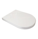 Coprivaso termoindurente avvolgente slim, originale Soft Close Nuvola Azzurra