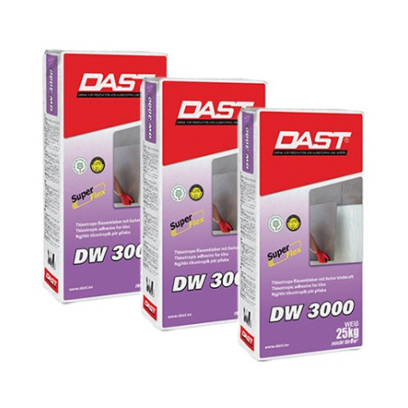DAST colla per piastrelle certificata C2TES1 3 conf da 25 kg