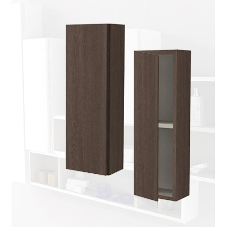 Pensile colonna 60x12x20 rovere complemento d'arredo antigraffio