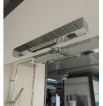 Applique lampada bagno con illuminazione a led, con istallazione a bordo specchio