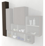 Pensile colonna 100x14x20 rovere complemento d'arredo antigraffio