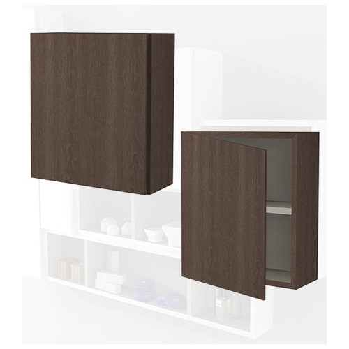 Pensile colonna 40x17x40 rovere complemento d'arredo antigraffio