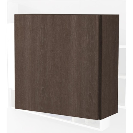 Pensile colonna 40x17x40 rovere complemento d'arredo antigraffio