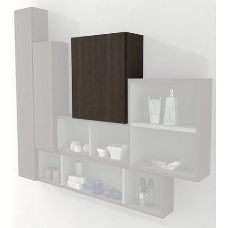 Pensile colonna 40x17x40 rovere complemento d'arredo antigraffio