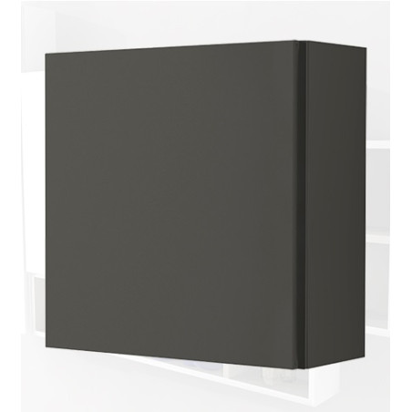 Pensile colonna 40x17x40 grigio talpa complemento d'arredo antigraffio