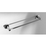 Set accessori bagno, in acciaio cromato e vetro satinato Trend serie completa Ares, pezzi 7