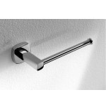 Set accessori bagno, in acciaio cromato e vetro satinato Trend serie completa Ares, pezzi 7