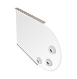 Specchio specchiera da bagno con illuminazione,cm.98x70x3