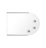 Specchio specchiera da bagno con illuminazione,cm.98x70x3