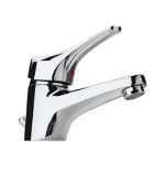 Rubinetto miscelatore monocomando lavabo cromo PILOT PAINI